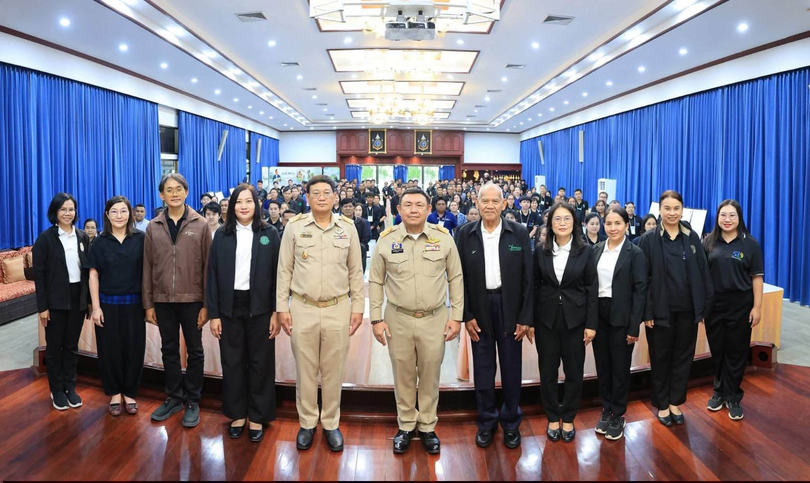 title - เลขาธิการสำนักงานการปฏิรูปที่ดินเพื่อเกษตรกรรม เป็นประธานในพิธีเปิดโครงการฝึกอบรมเชิงปฏิบัติการ หลักสูตร “รู้ปลูก รู้รักษา รู้คุณค่าของหญ้าแฝก” ระยะที่ 2 ภายใต้โครงการพัฒนาและรณรงค์การใช้หญ้าแฝกอันเนื่องมาจากพระราชดำริ ประจำปีงบประมาณ พ.ศ. 2569 ณ ศูนย์ส่งเสริมและพัฒนาอาชีพเสริมนอกภาคการเกษตร (ศพส.)